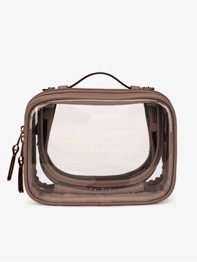 Calpak Small Clear Cosmetics Case